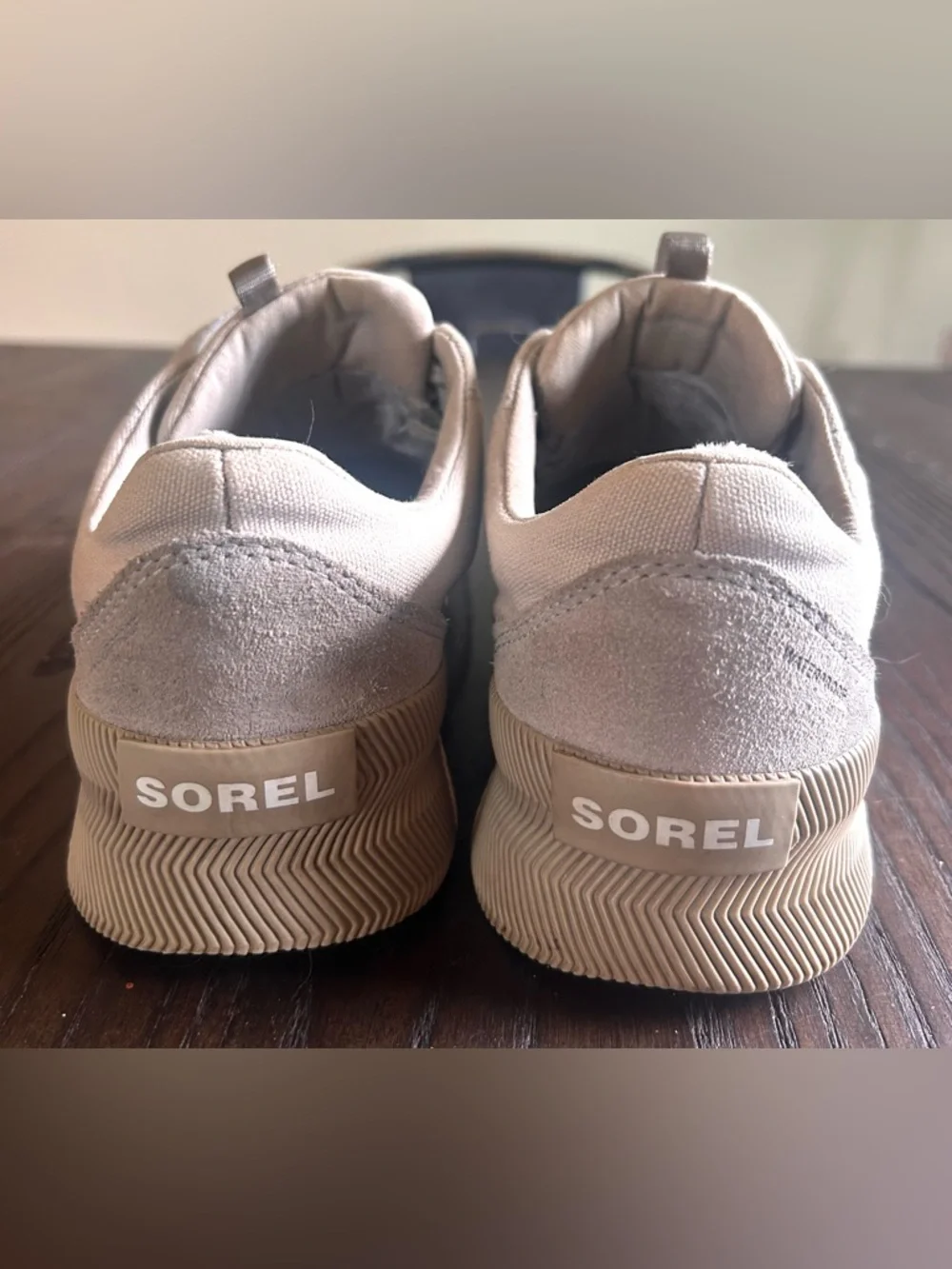 Sorel Out N About Waterproof Sneaker | Women’s 7 Canvas WP Stylish Casual Shoe - Picture 4 of 6